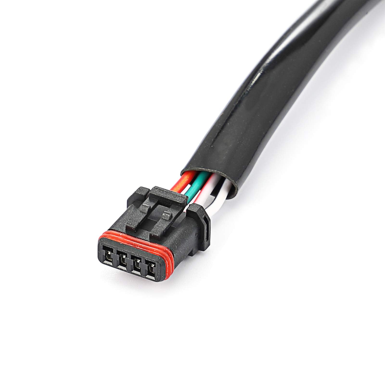 WSays Handlebar Wiring Extension Kit W/Throttle-by-Wire Extend Fit 10''-16'' Handlebar Compatible with Harley Touring Street Ele