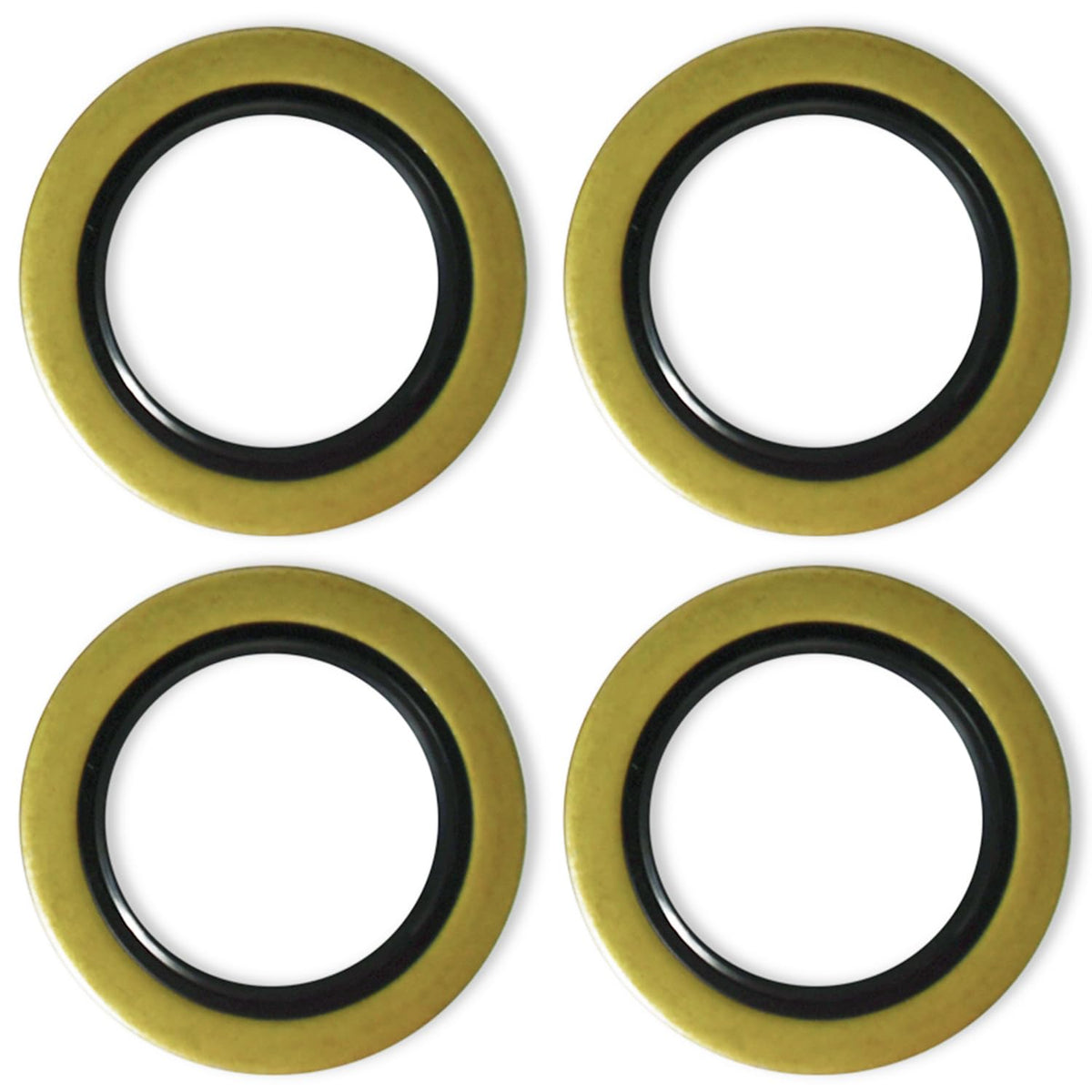 Jadode 4 Pack Double Lip Grease Seals 2.250''I.D X 3.376''O.D Replacement 010-036-00 (10-36) Or 22333Tb Spindle #42 Fits 5200-7000 Lbs Trailer Axle Hub Wheel Grease Seals