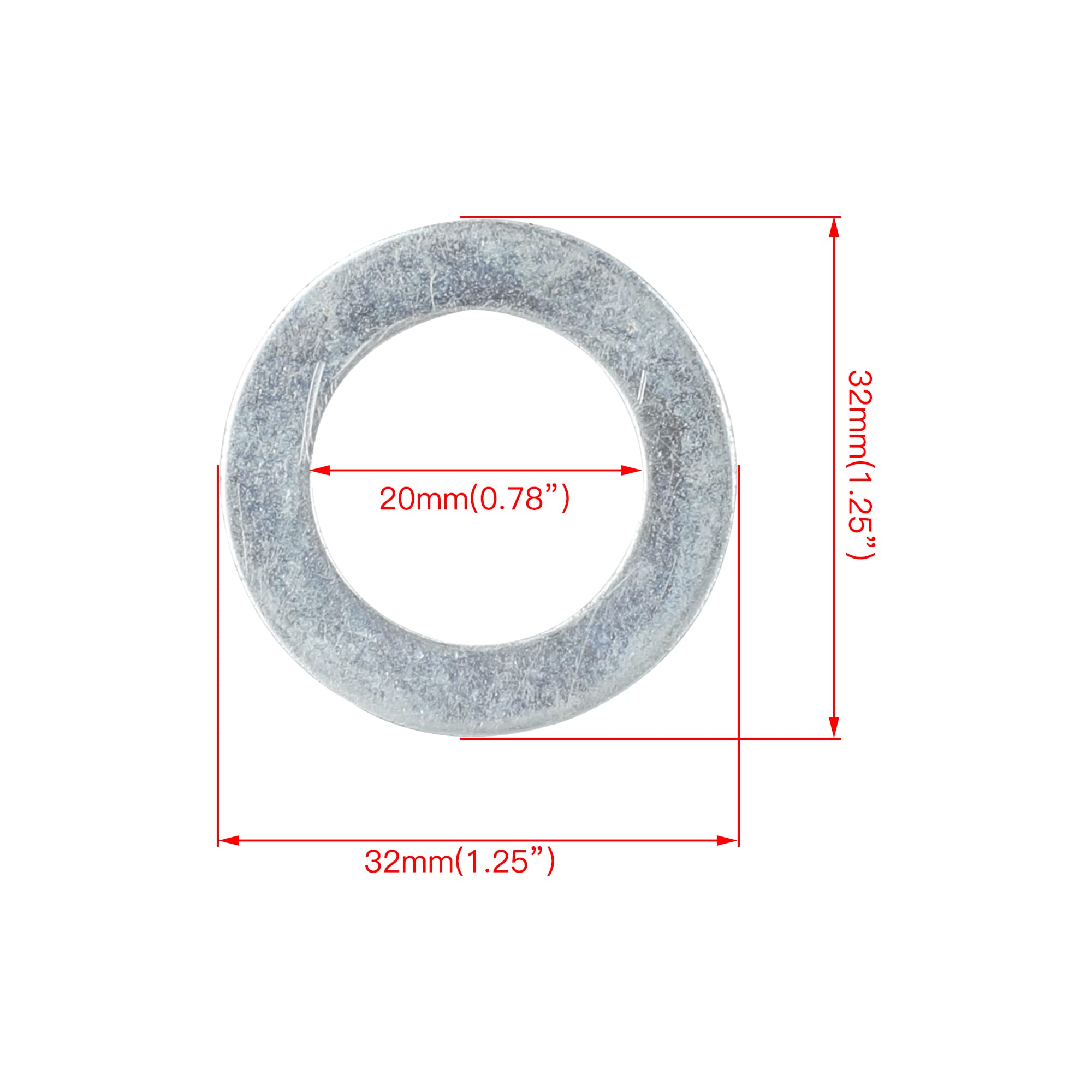 GREHUA Universal Clutch Spacer Shim Washer with 3/4 inch Shaft(8 pcs) for Predator 212cc Coleman CT200U BT200X KT196 Non-hemi 19