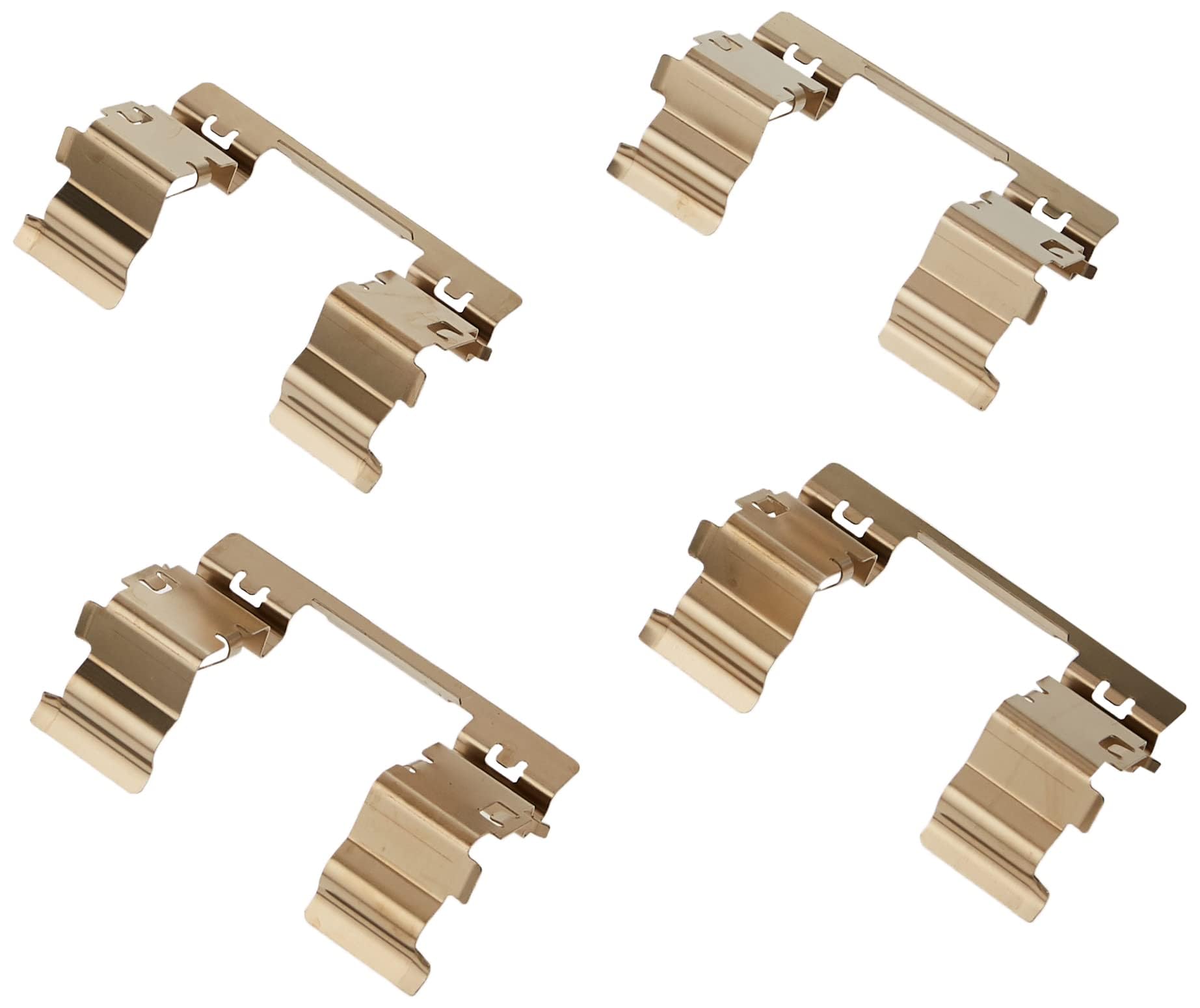 Acdelco Silver 14D1367Ch Ceramic Front Disc Brake Pad Set With Hardware