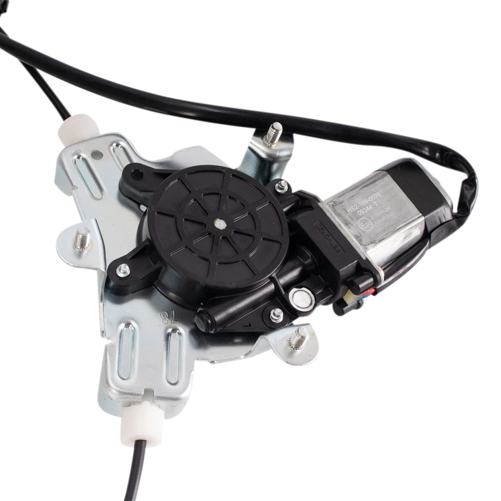 Trq Front Right Power Window Regulator & Motor Assembly Passenger Side Compatible With 2000-2005 Hyundai Accent