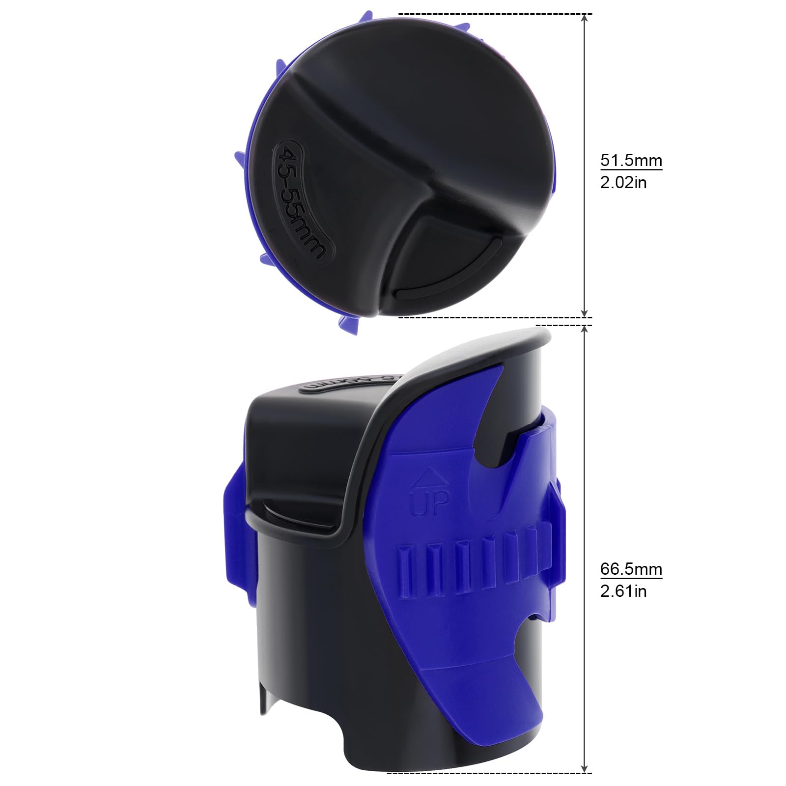 Windance Motorcycle Fork Seal Saver Cleaner,Front Fork Seal Clean Tool, Shock Repairing Absorber Tool 45mm-55mm (Blue)