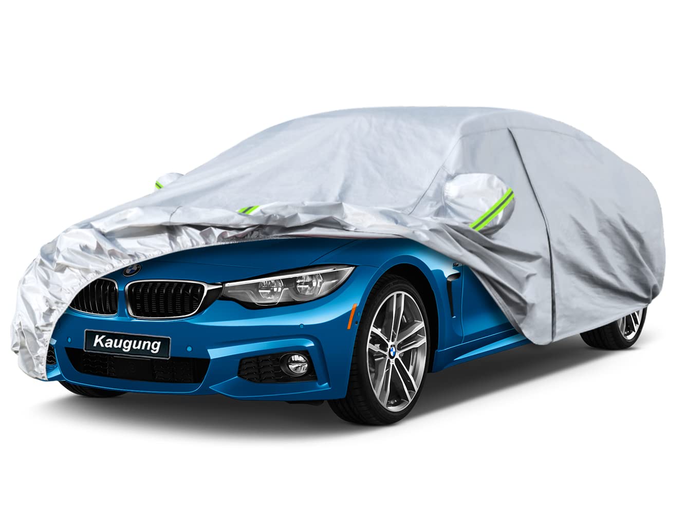 Kaugung 6 Layers Car Cover Custom Fit BMW 4 Series 420 428 430 435 440 Sedan Coupe 2013-2025 Waterproof All Weather, Outdoor Ind