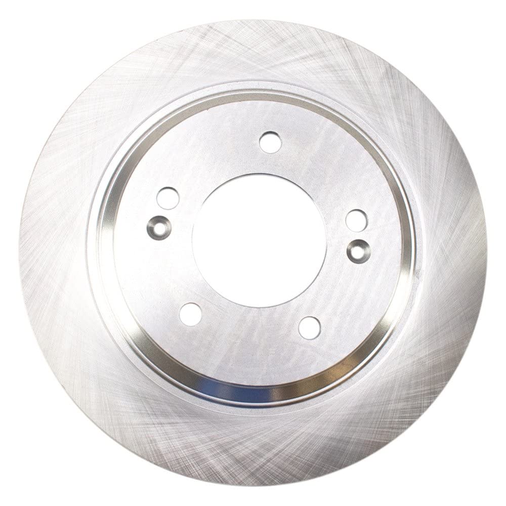 Trq 2Pc Rear Replacement Brake Rotor Kit Lh & Rh Set For Kia Hyundai