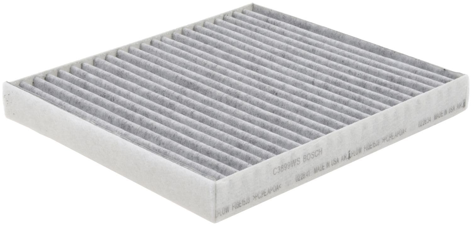 BOSCH C3899WS Activated Charcoal Workshop Cabin Air Filter - Compatible with Select Chrysler Sebring, 200; Dodge Avenger, Calibe