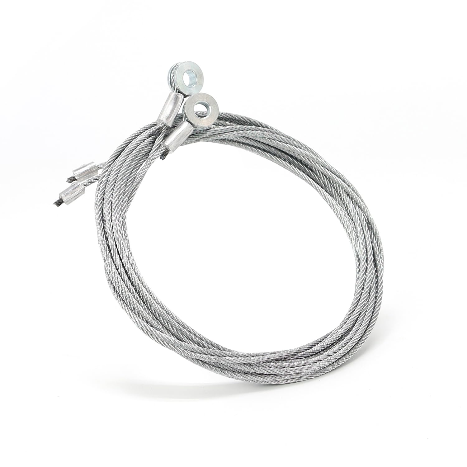 Scottchen Pro 150'' Replacement Cable Wire, Enclosed Cargo Trailer Ramp Door Spring 12.5 Steel 2 Pack