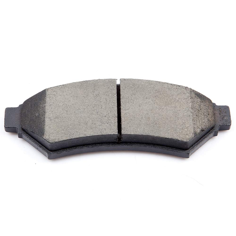 Cciyu D1075 Front Ceramic Brake Pads Kits 4Pcs Fit For Buick Allure,Lacrosse,Terraza,For Chevy Uplander,Mobility Ventures Mv-1,F