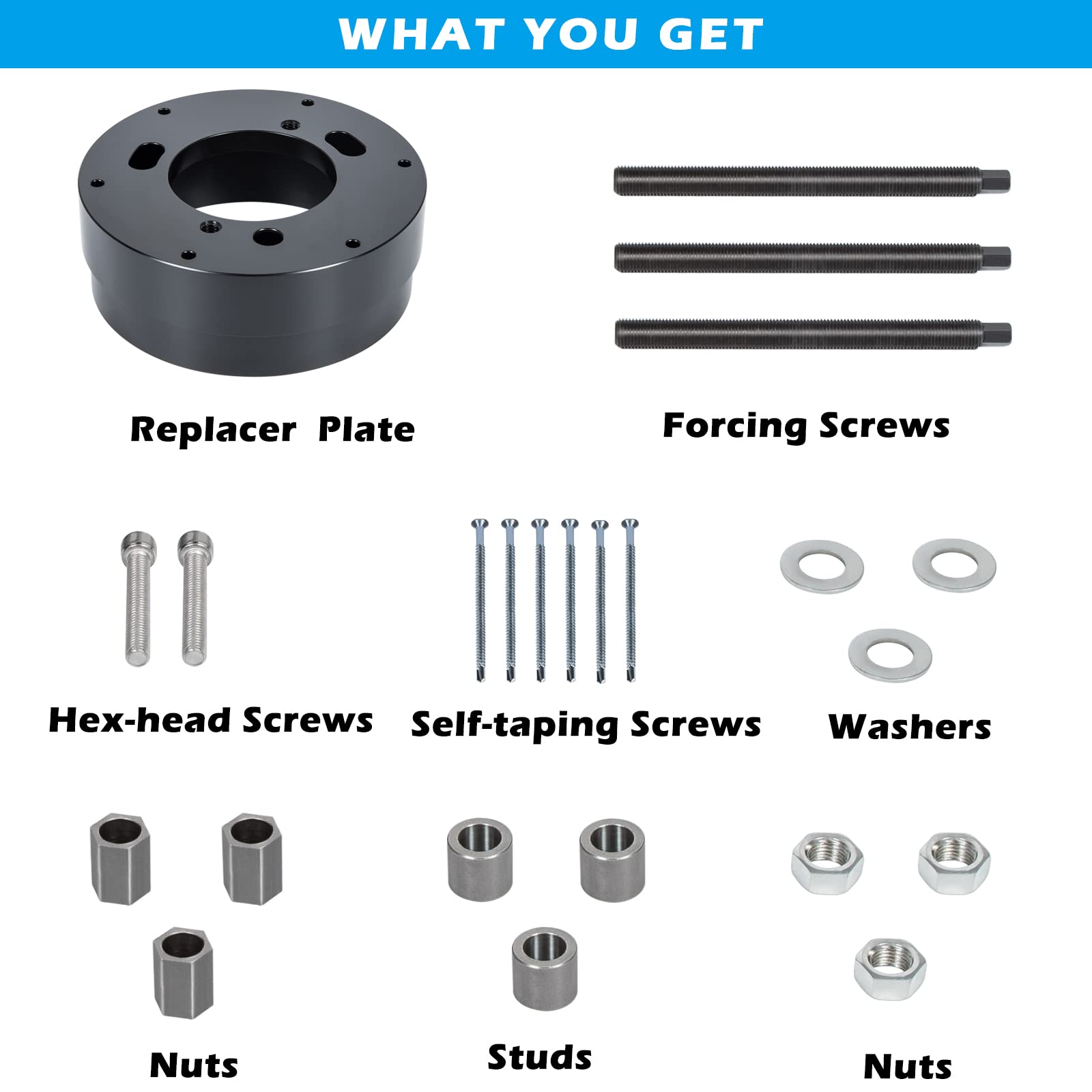4918991 Crankshaft Front Seal & Wear Sleeve Remover Installer For Cummins Isx15 Isx12