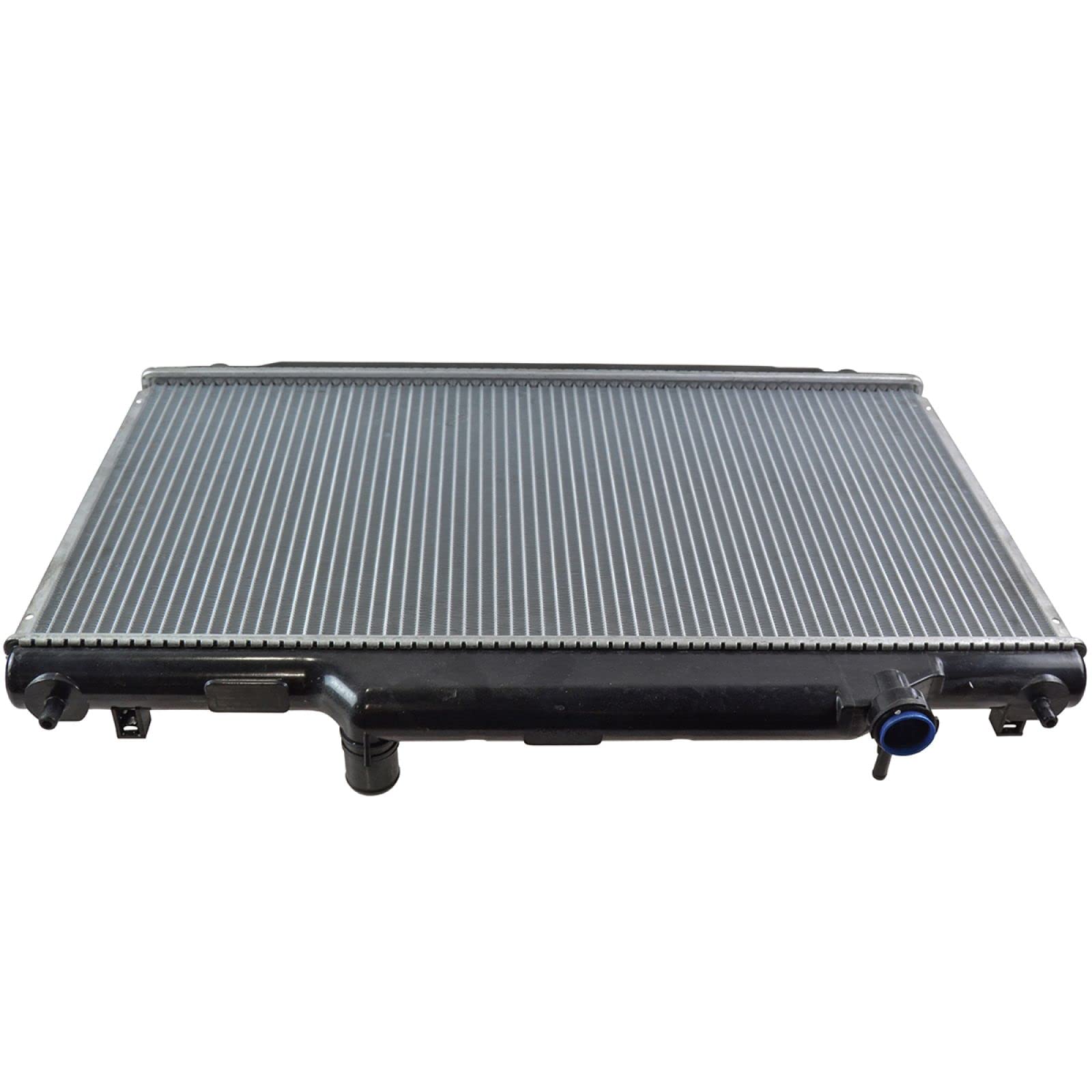 Trq Radiator Assembly Aluminum Core Compatible With 02-05 Honda Civic Cu2574 Ho3010182