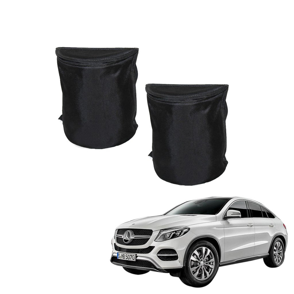 Kozdiko Semi Cylindrical Car Dustbin Set of 2 Pcs for Mercedes Benz GEClass