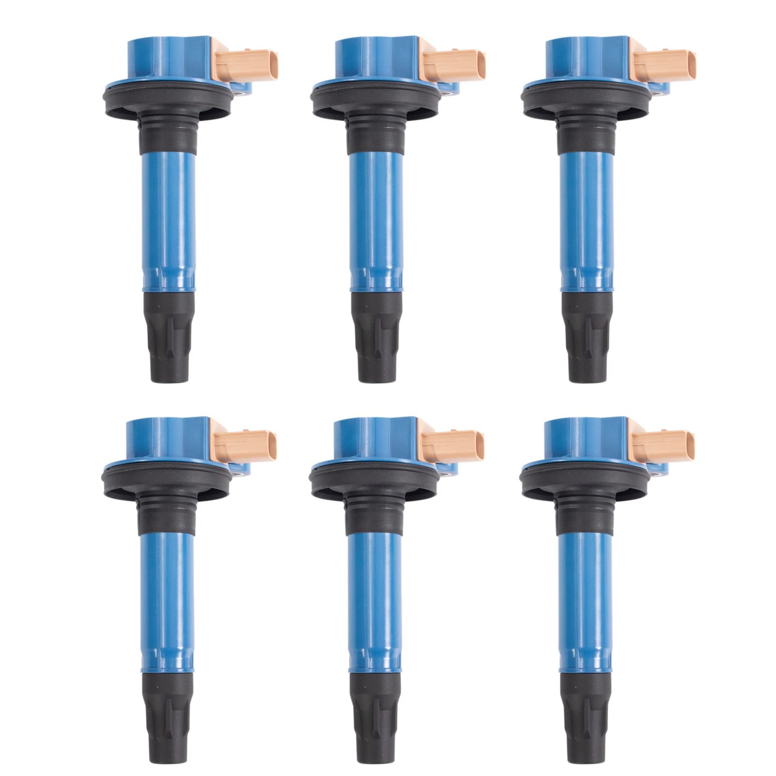 TRQ Ignition Coil Set Compatible with 11-23 Ford 13-19 Lincoln