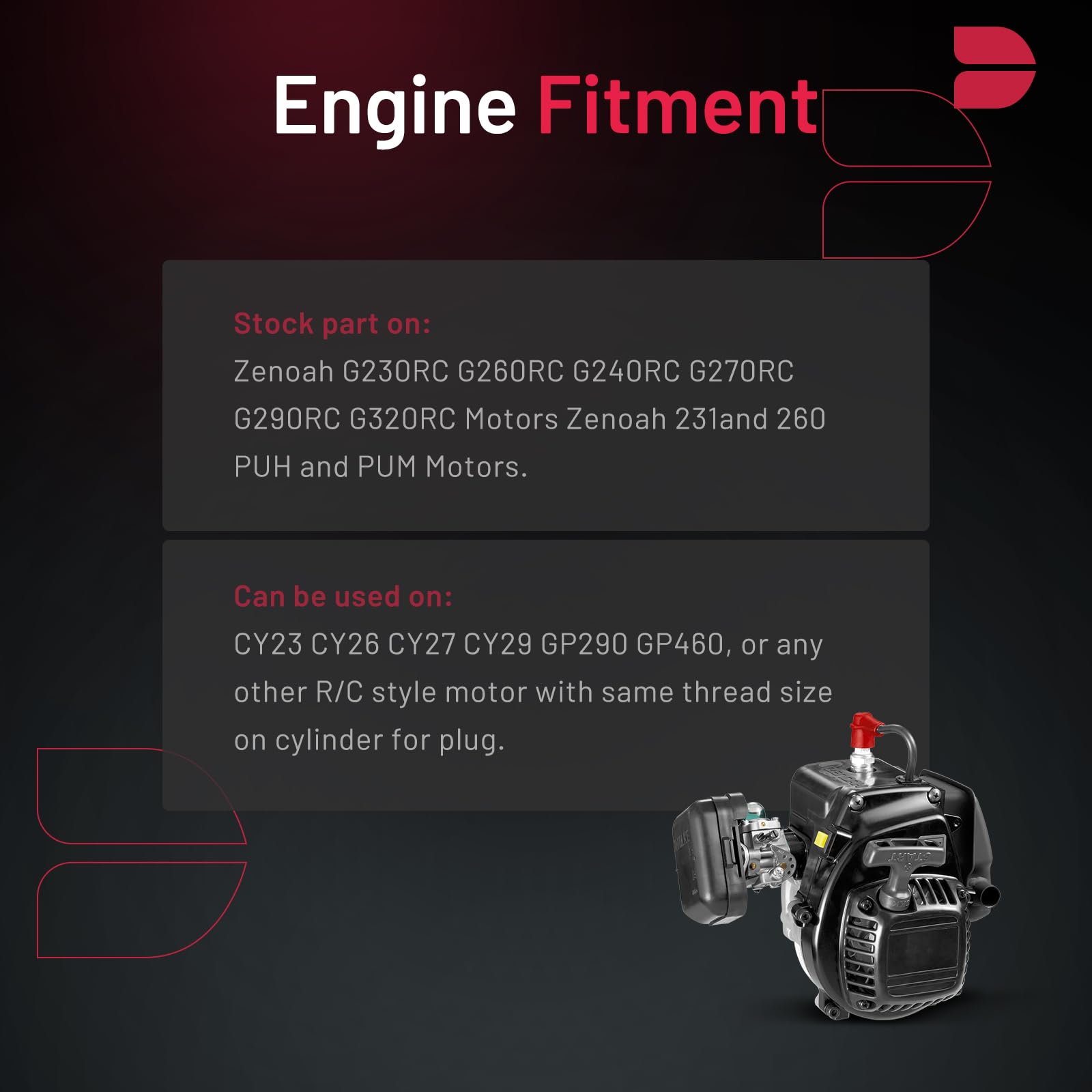 Bdfhyk Universal Iridium Spark Plugs Compatible With Zenoah G230Rc G260Rc G240Rc G270Rc G290Rc G320Rc Motors 231And 260 Puh And