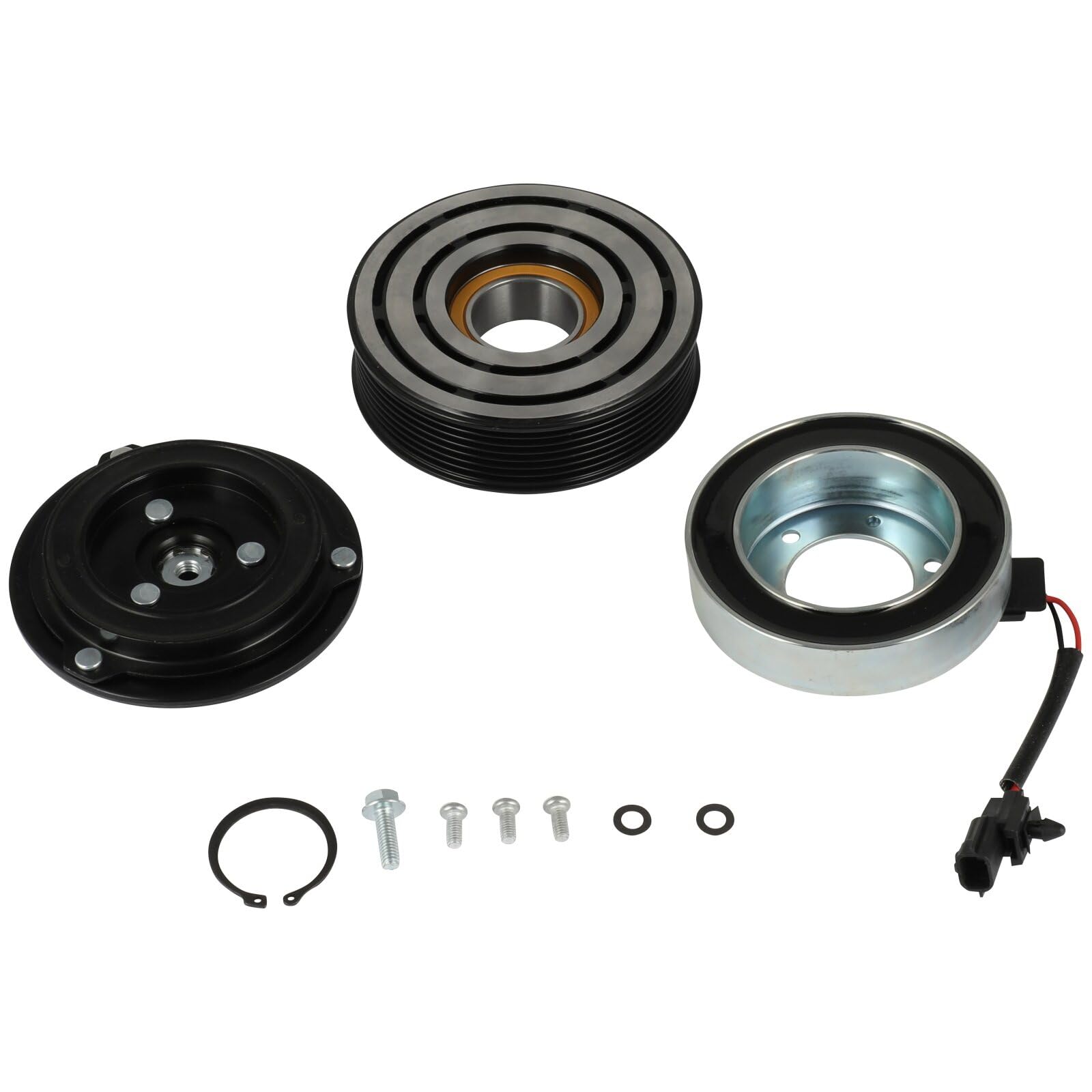 Eccpp Ac Clutch 2014-2019 For Infiniti Qx60 3.5L 2007-2012 For Nissan Altima 3.5L Ac Compressor Clutch Assembly Kit Pulley Coil