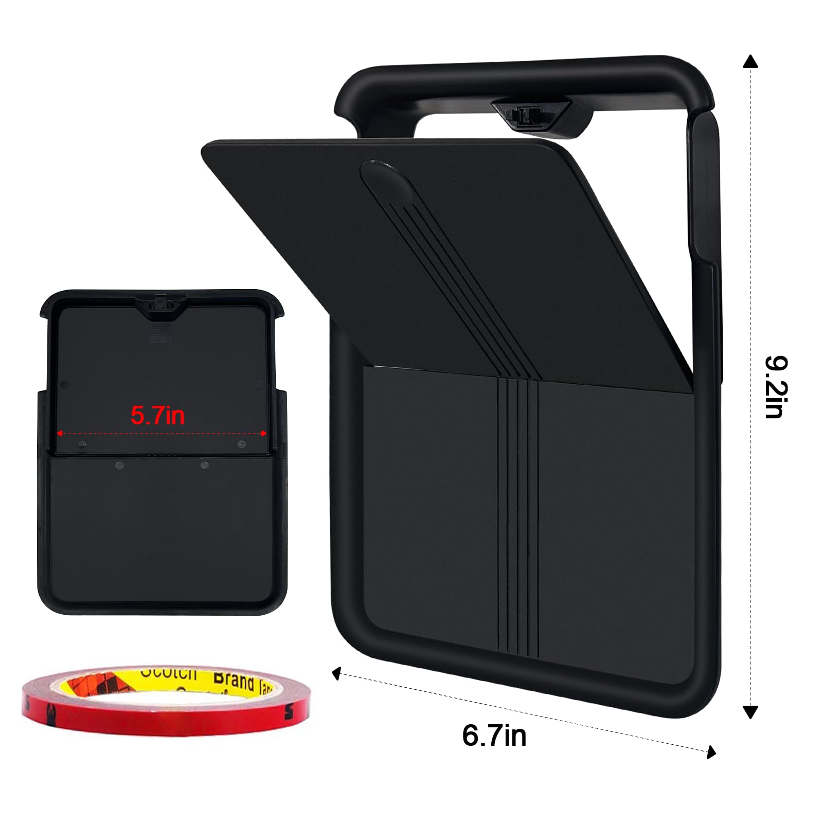 SPEAK1BY1 Hidden Storage for 2023 2024 Honda CRV Accessories Center Console Organizer Middle Console Tray Arm Rest Hidden Storag