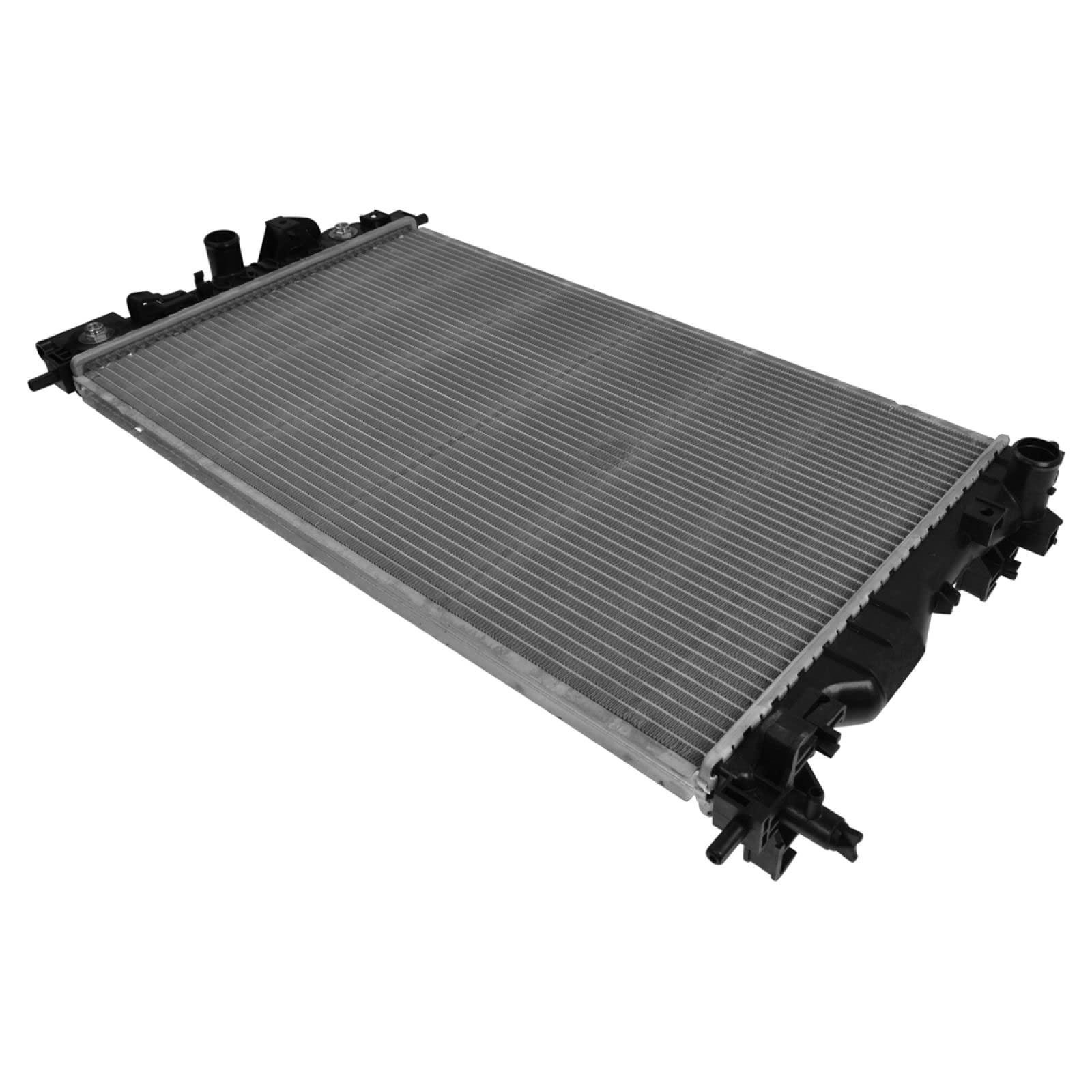 Trq Radiator Assembly Aluminum Core Compatible With 10-16 Buick Lacrosse 11-17 Regal 14-20 Chevrolet Impala 13-14 Malibu Cu13146