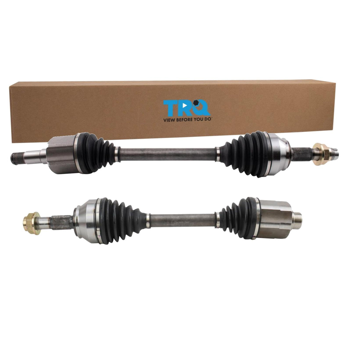 Trq Front Cv Axle Shaft Assembly Set Compatible With 2014-2019 Ram Promaster 1500 Promaster 2500 Promaster 3500