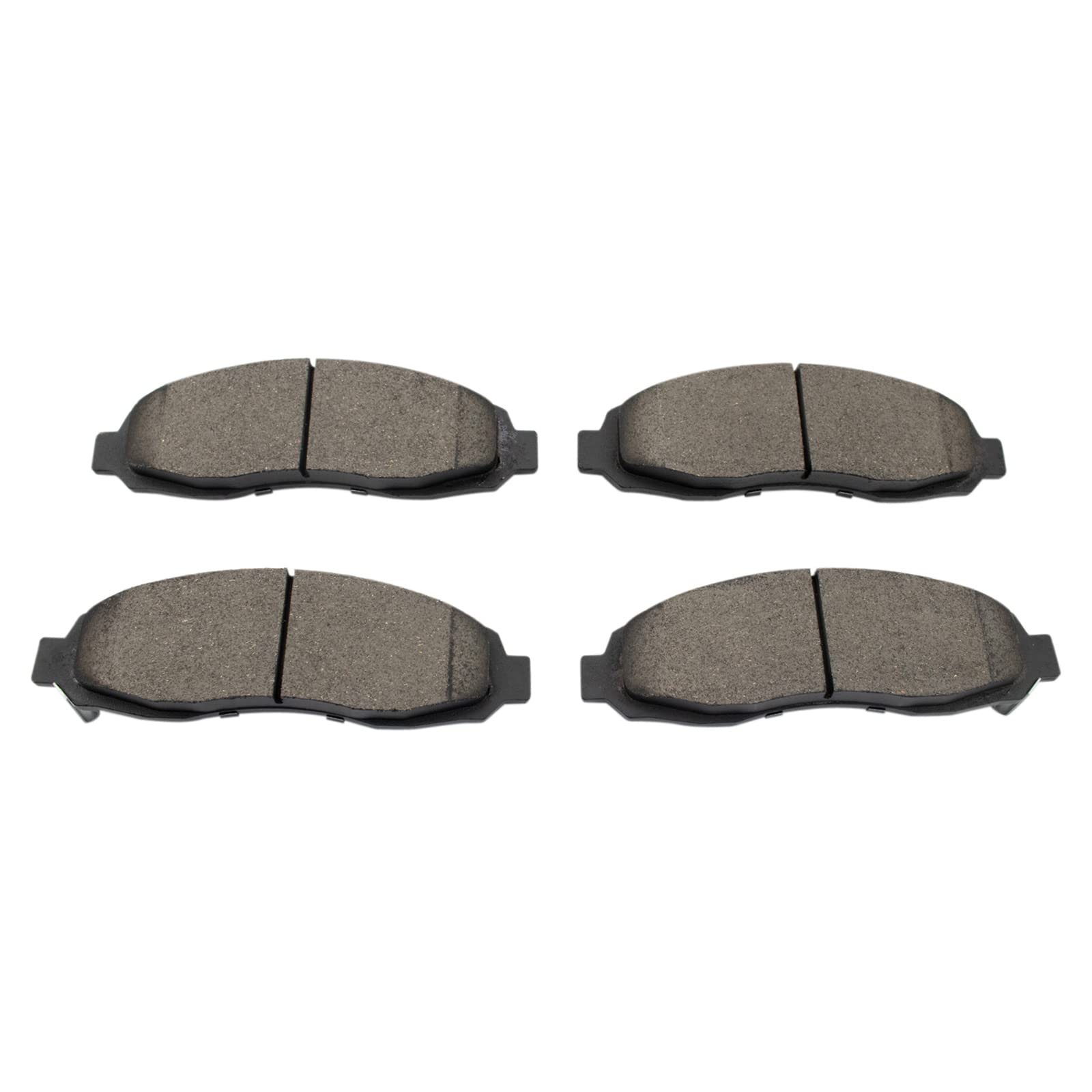 Trq Front Brake Pads Ceramic Compatible With 2003-2004 Dodge Dakota