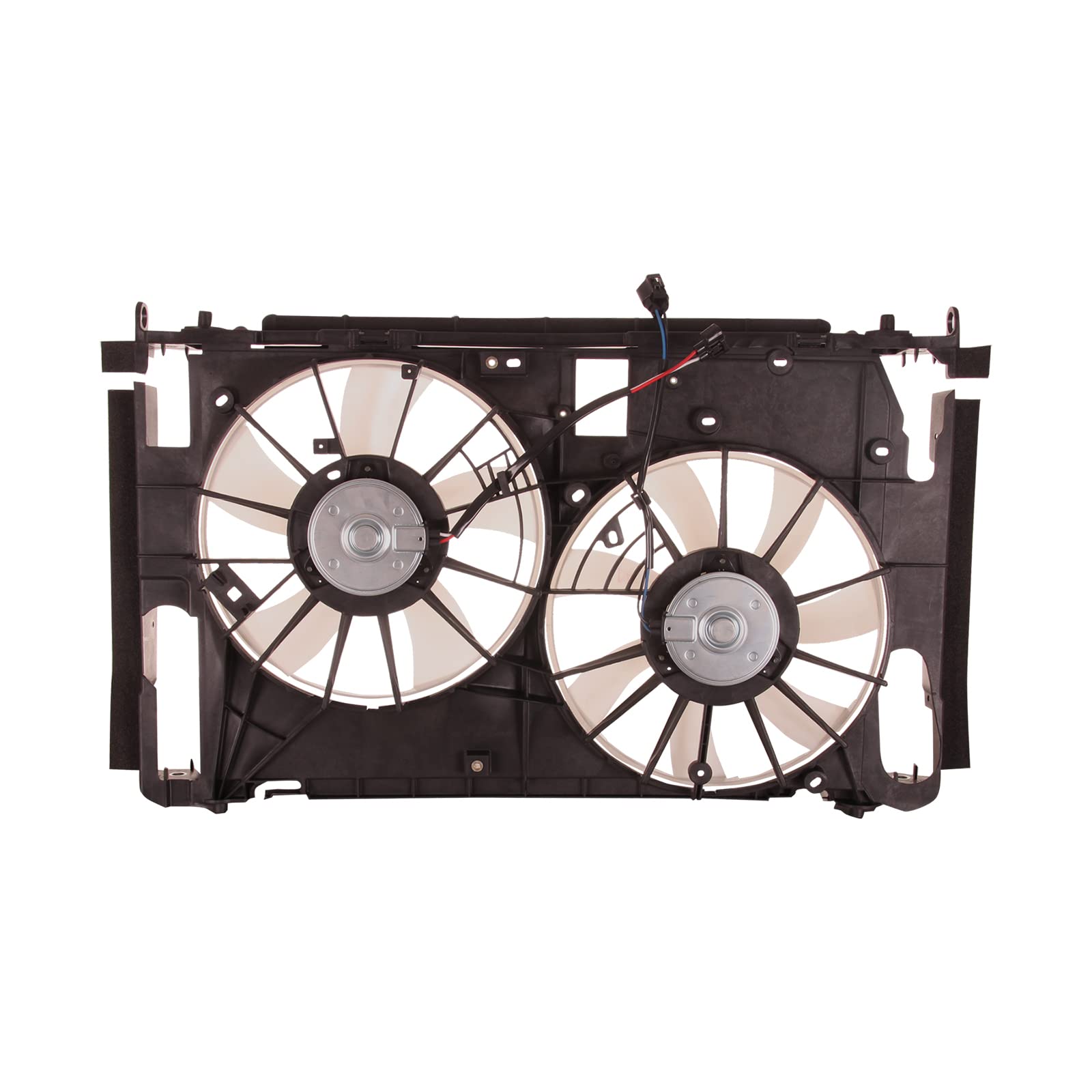 TYG OE Replacement(CAPA Quality) Cooling Fan Extra Silent for 2009-2012 Toyota RAV4 3.5L W/O Towing (North America Built) | 1671