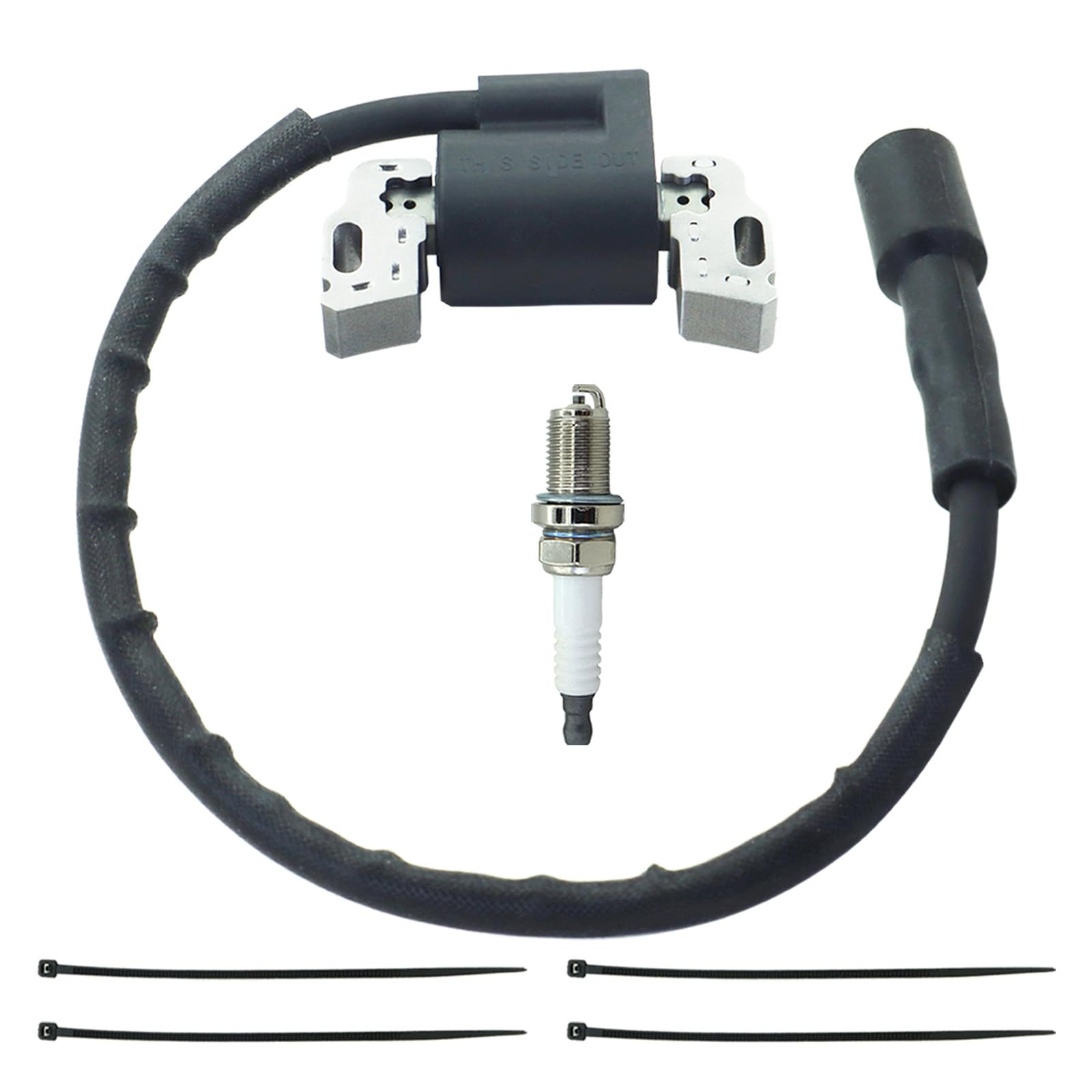 595304 Ignition Coil Armature Compatible with Briggs and Stratton Magneto 17HP 17.5HP 19.5HP 20HP Intek OHV Lawn Mower