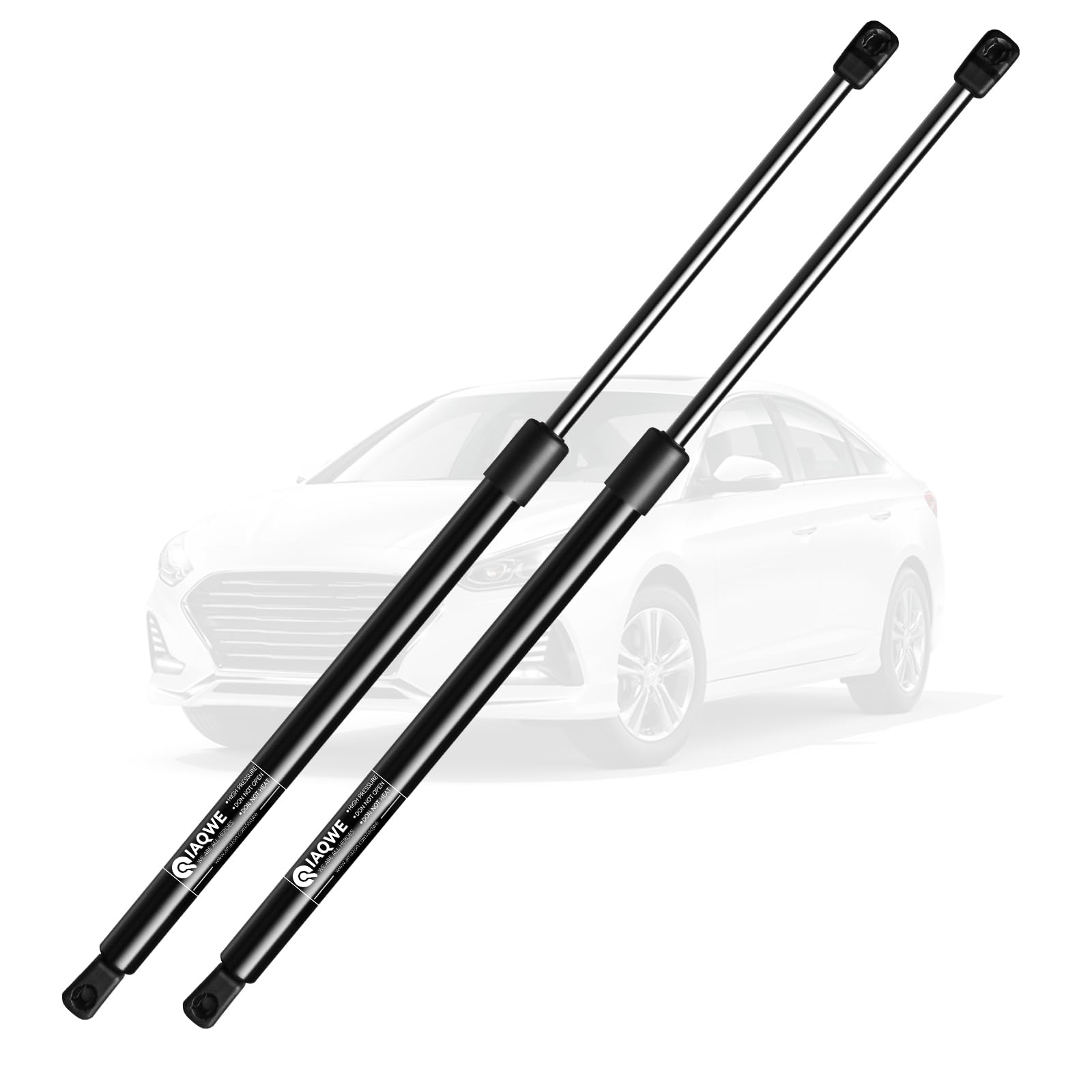 Iaqwe Front Hood Lift Supports Struts Pm3570 Car Hood Holder Gas Spring Replacement For 2015 2016 2017 Hyundai Sonata Eco/Gl/Gls