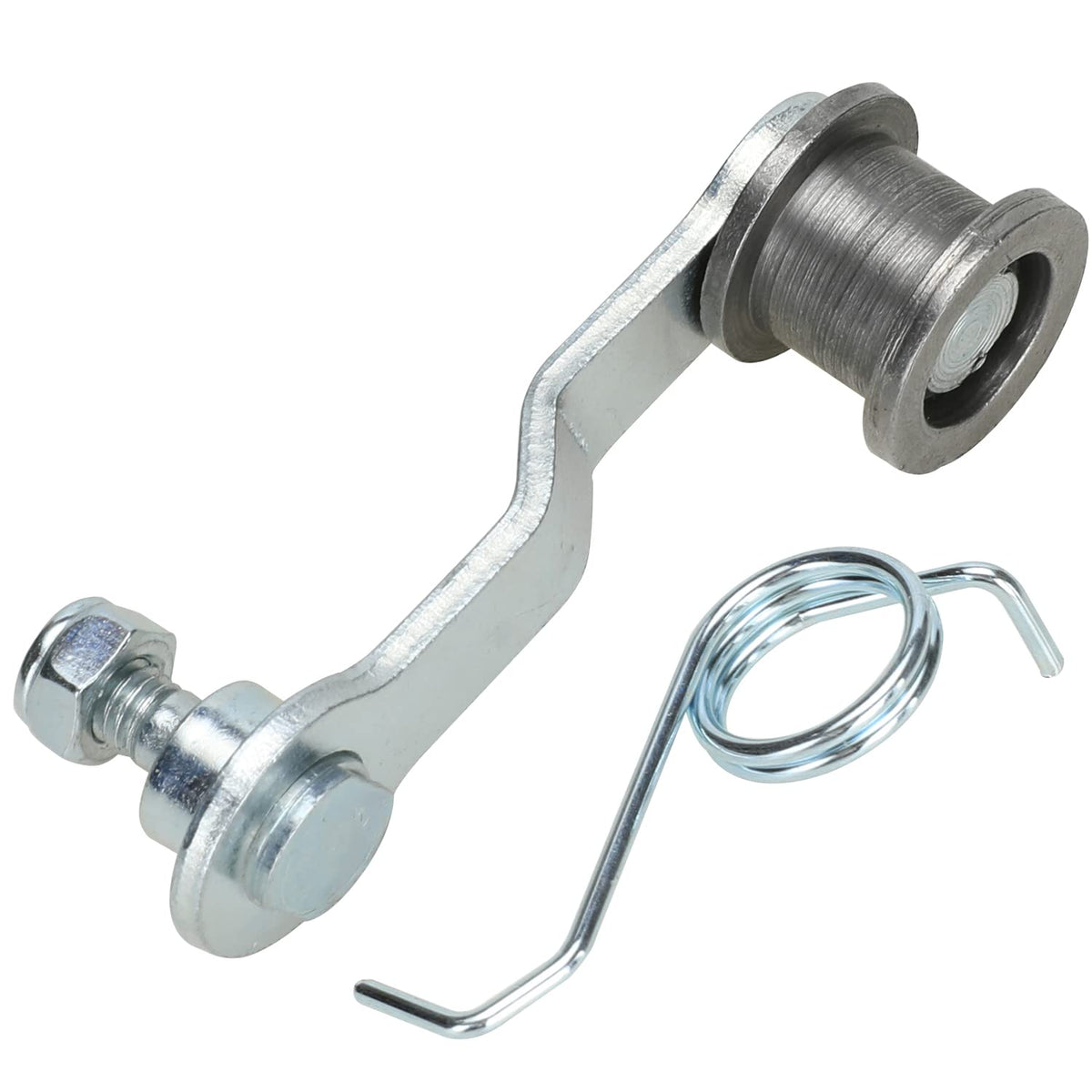 Grehua Chain Adjuster Tensioner With Roller Spring For Razor E300 Series E300S E325 E325S Version 36+ Electric Scooter Heavy Duty Parts Silver Compatible With Razor Part W13113640079