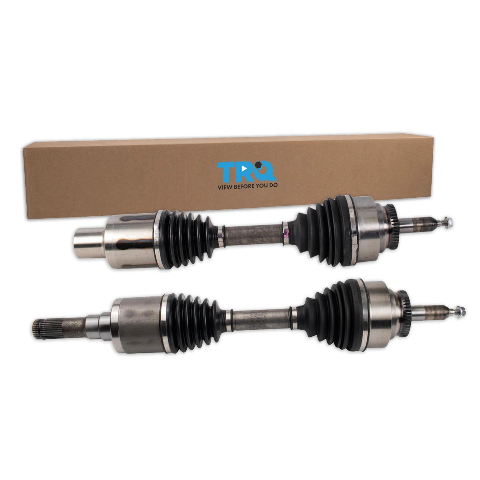 Trq Front Cv Axle Shaft Assembly Set Compatible With 2019-2020 Ford Expedition 2015-2020 F-150 2018-2020 Lincoln Navigator