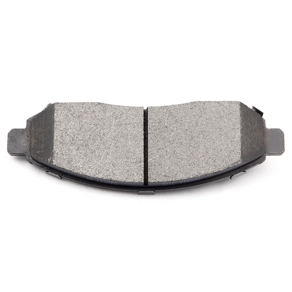 Eccpp D1094-8200 D1100-8206 Front Semi Metallic & Rear Ceramic Disc Brake Pad Set Fit For Nissan Frontier 2005-2019,For Nissan X