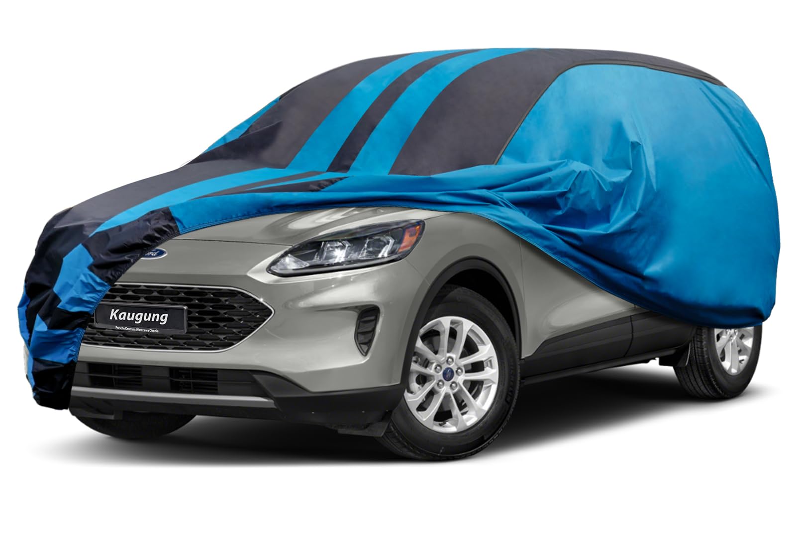 Kaugung Car Cover Waterproof Custom Fit Ford Escape(2000-2025), Full Exterior Cover For Automobiles Lightweight Resistant Outdoo