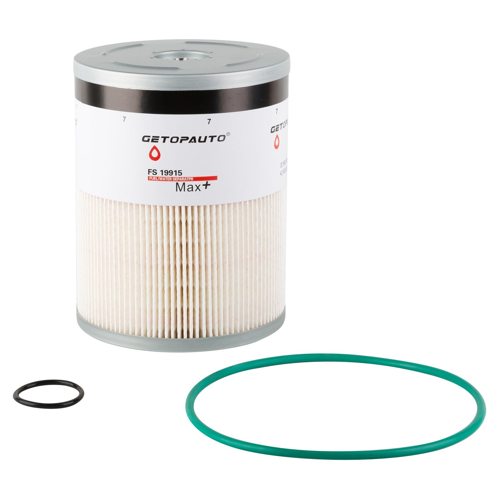 GETOPAUTO FS19915 Fuel Filter with Water Separator Compatible with Cummins ISX15 Detroit Diesel DD13 DD15 DD16 Freightliner Casc