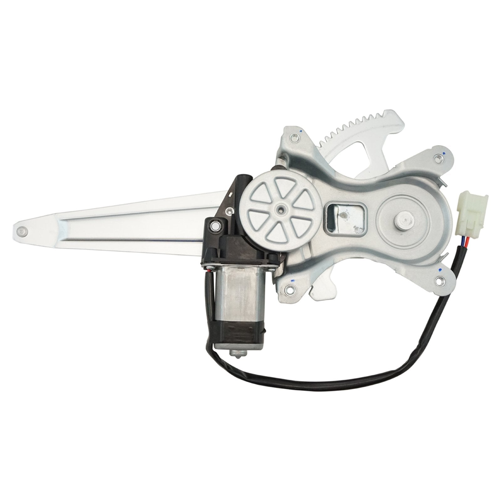 Trq Rear Right Power Window Regulator & Motor Assembly Passenger Side Compatible With 2001-2005 Toyota Rav4 To1551161