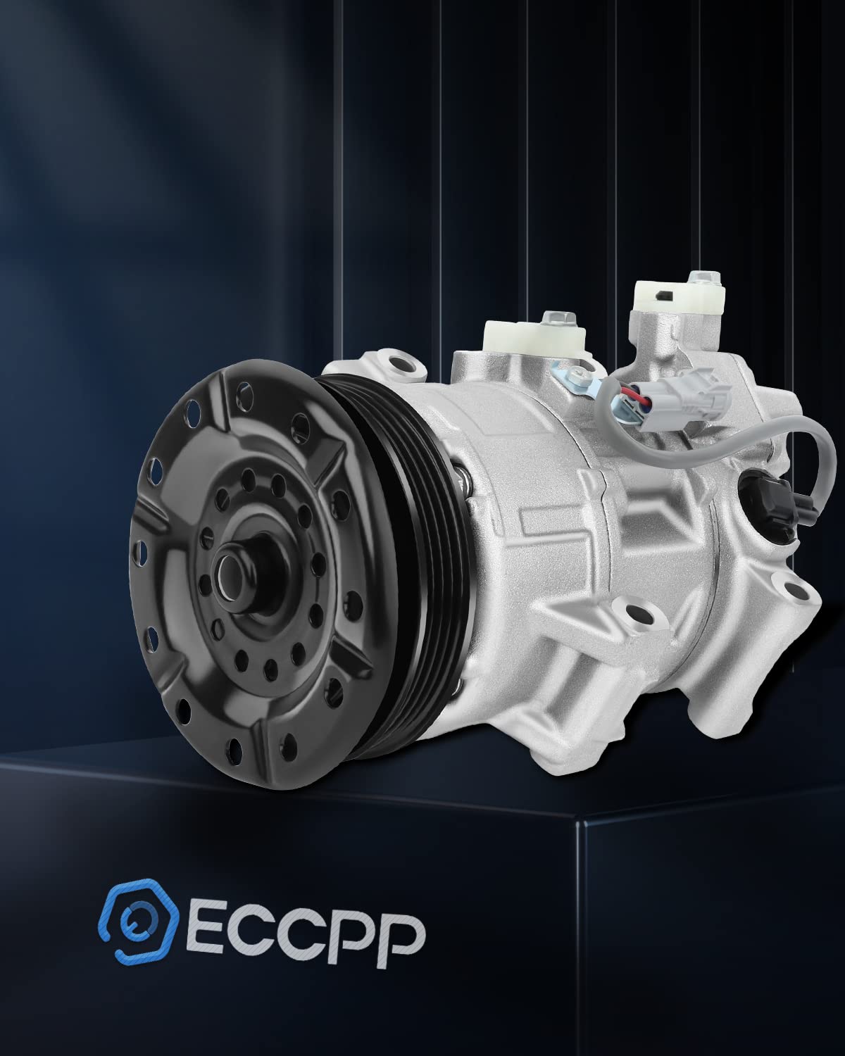 Eccpp Ac Compressor 2006-2012 Fit For Toyota Yaris 1.5L A/C Compressor With Clutch