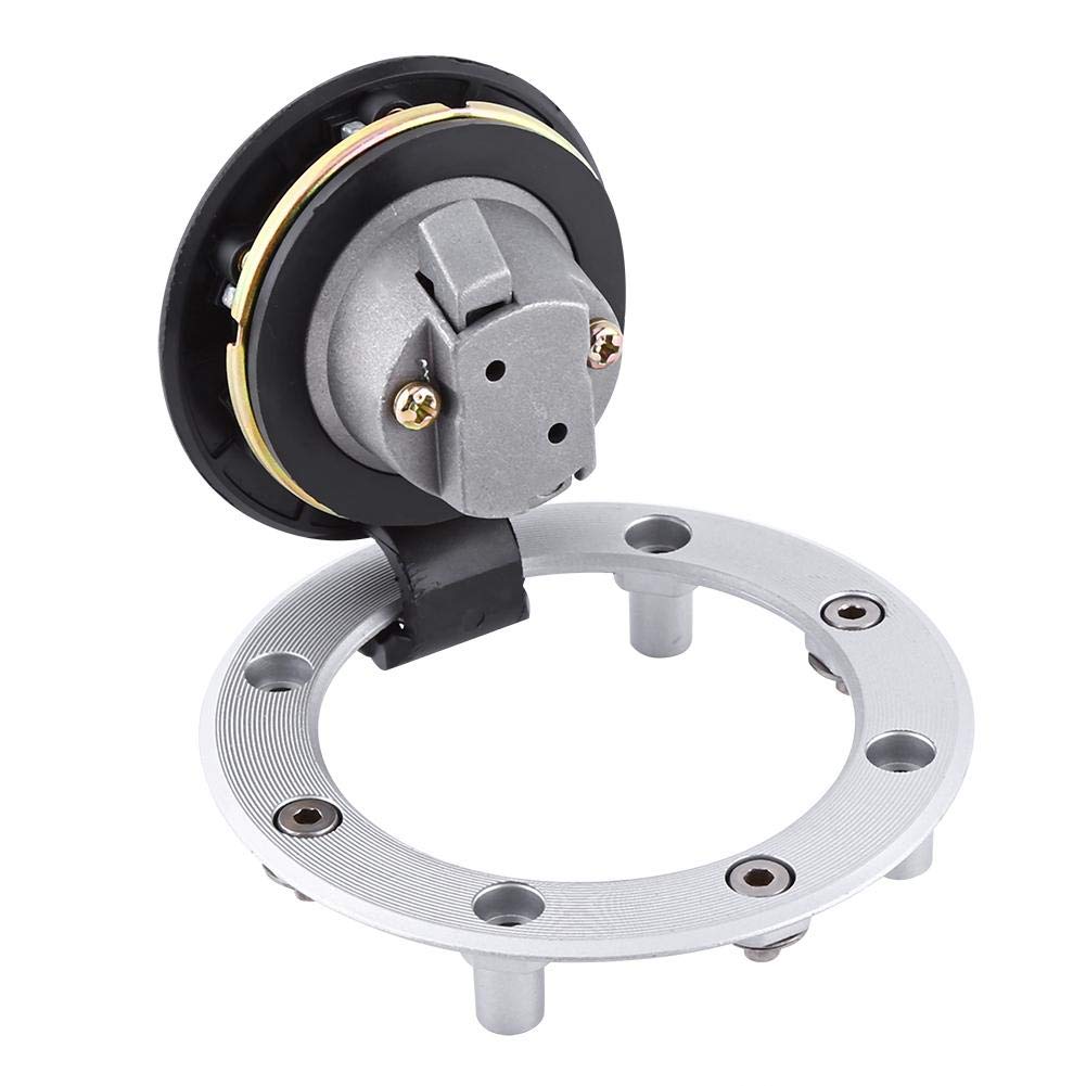 Aluminum Gas Fuel Tank Cap Cover, Gas Fuel Tank Cap Lock With Key Motorcycle Accessories For Suzuki Gsxr600 1997-2003/Gsxr 750 1996-2003/Gsxr1000 2001-2002