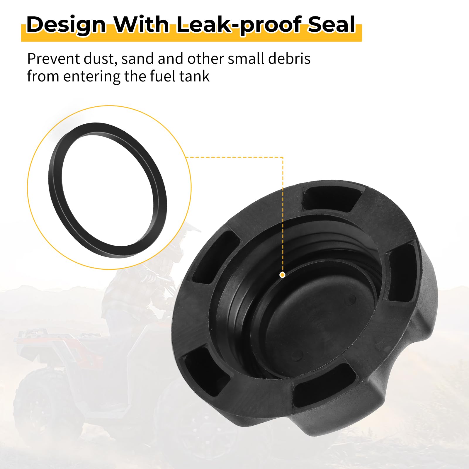 M Mati Fuel Cap Gas Cap For Polaris Sportsman Scrambler Magnum Outlaw Trail Blazer Trail Boss Xpedition Xplorer Ace Hawkeye 250 300 325 330 400 425 450 500 525 550 570 600 700 800 850 900 1000