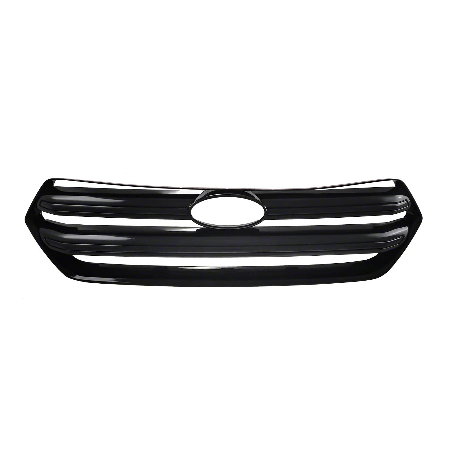 Black Horse Off Road Bh-Abs6488Blk Black Abs 1 Pieces Grille Overlay Trims