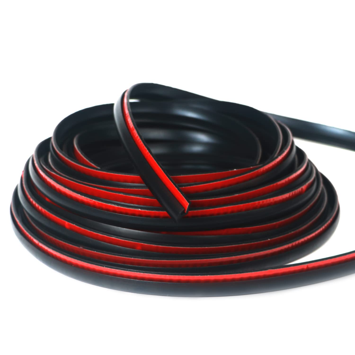 sdano Fender Flares Edge Trim, Fender Flare Rubber Seal for Car and Truck Wheel Wells, Rubber Gasket for Fender Flares Universal