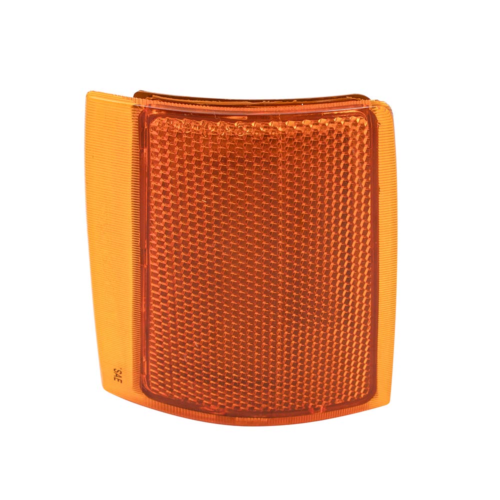 Brock Aftermarket Replacement Driver Left Upper Side Marker Light Unit Compatible With 1994-2002 Gmc C/K Pickup