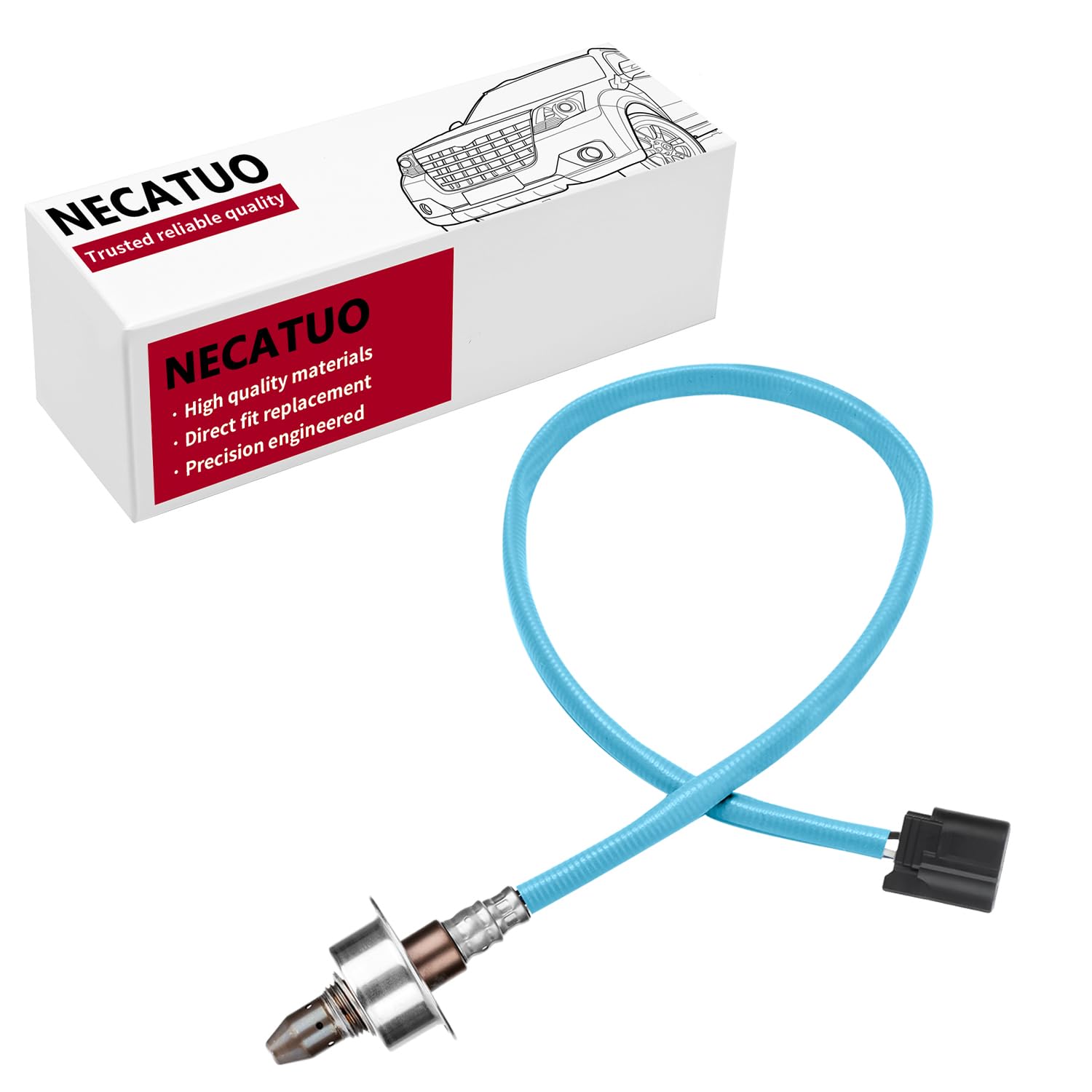 Necatuo 234-9119 Upstream O2 Oxygen Sensor Heated Air Fuel Ratio Compatible With 2013-2015 Acura Ilx 2014-2015 Honda Accord 12-1