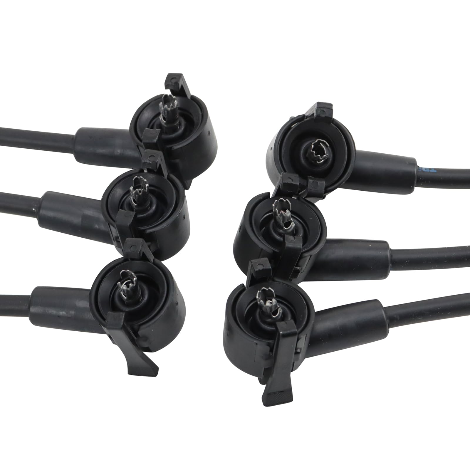 Trq Spark Plug Wire Set Compatible With 1994-1998 Ford Mustang 94-97 Thunderbird Mercury Cougar