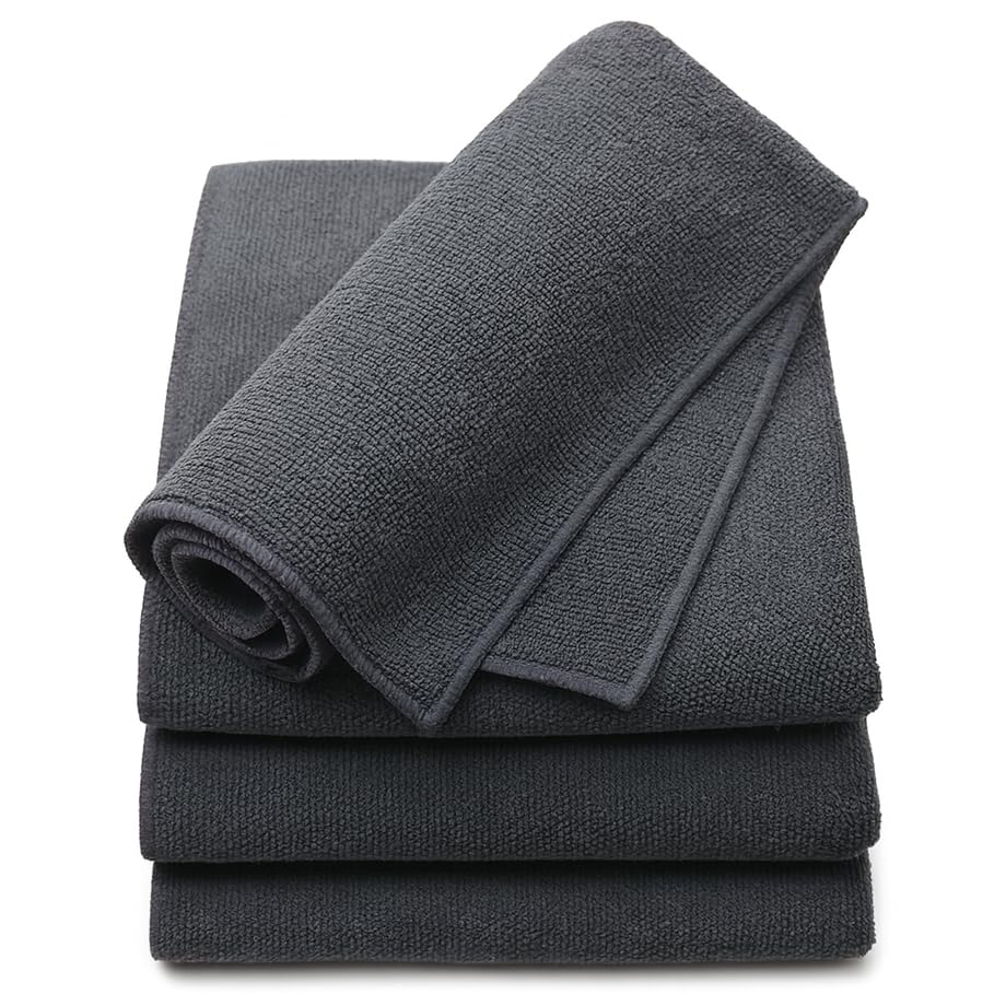 Roseate Microfiber Cleaning Cloth (40x40 cm/ 250 GSM) Lint & Scratch Free Multipurpose Cloth for Automotive Towel Cars & Bikes |