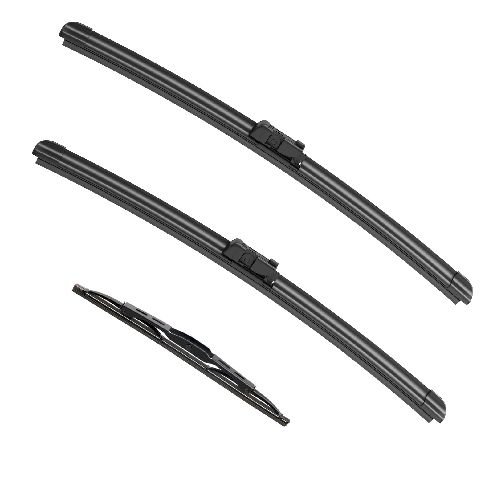 Anikluim 26''+15'' Wiper Blades With 10'' Rear Wiper Blade Set Replacement For 2013-2023 Chevrolet Chevy Trax Windshield Wipers 