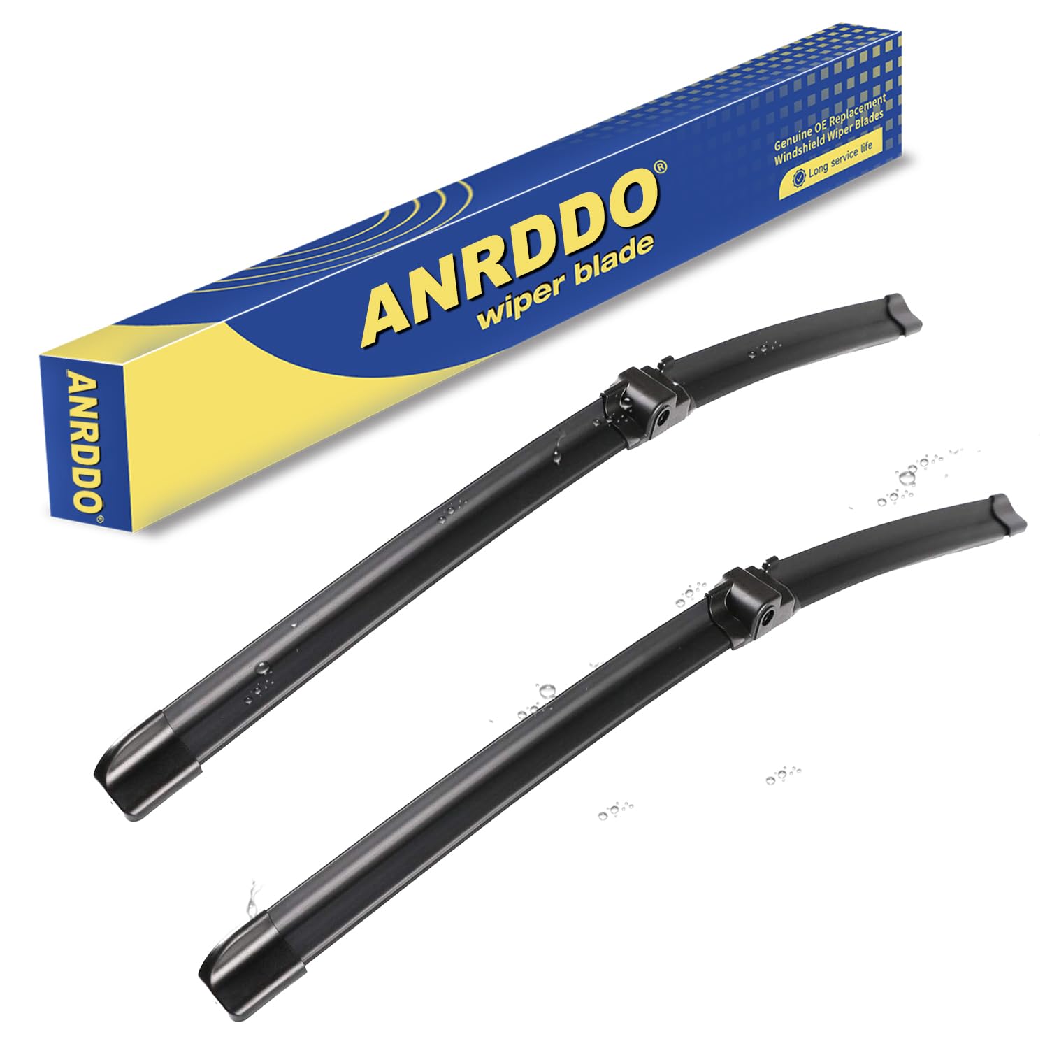 Anrddo Wipers Factory Replacement For Mercedes-Benz W207 W212 E350 E400 E550 E63 Amg W204 Class C250 C300 C350 C63 Amg W218 C218