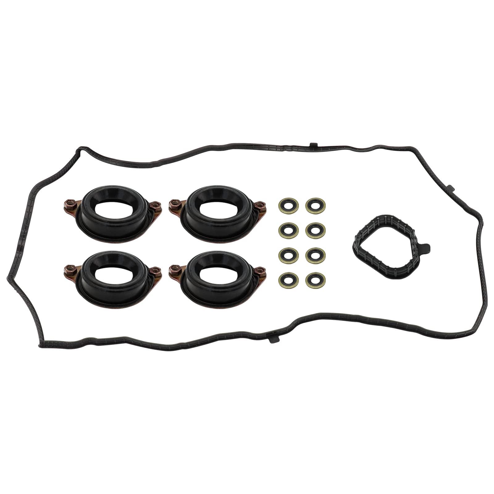 Engine Valve Cover Gasket Set Replace 12030-5A2-A01 For 2013-2017 Honda Accord 2DR EX EXL LX-S Models,2013-2014 Honda Accord 4DR