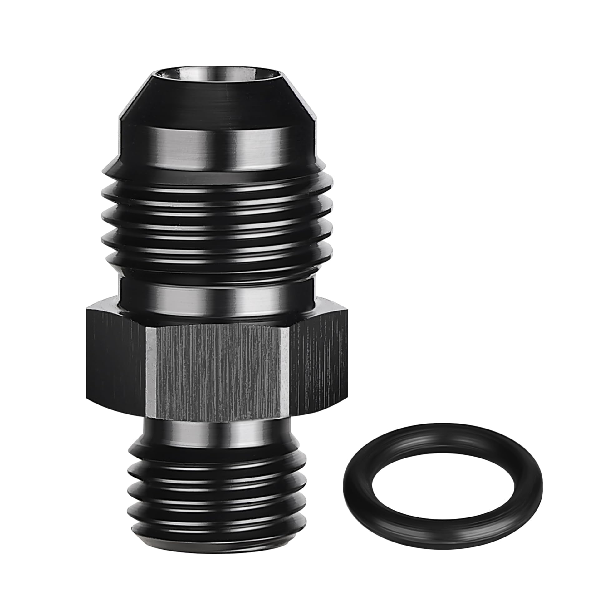 Evil Energy 6An Flare To An4 Orb Male O-Ring Fitting Adapter