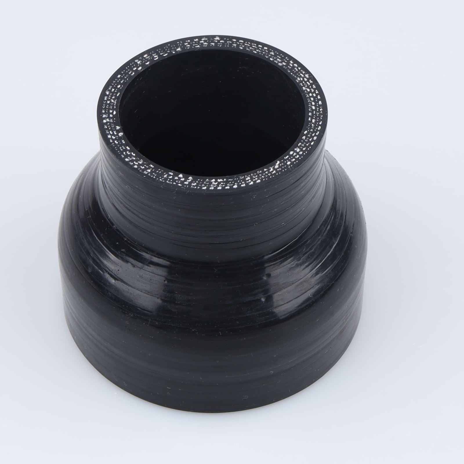 Ac Performance Id 3.25'' To 2'' (83Mm To 51Mm) Silicone Hose Straight Reducer 4-Ply Reinforced Black, 3'' Length