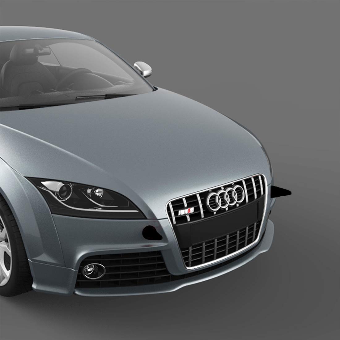 Ygmoner Car 3D Devil Horns Sticker (Easy To Find Car In The Parking Lot) Halloween Car Roof Decor Elasticity Foam Bull Horns (Cl