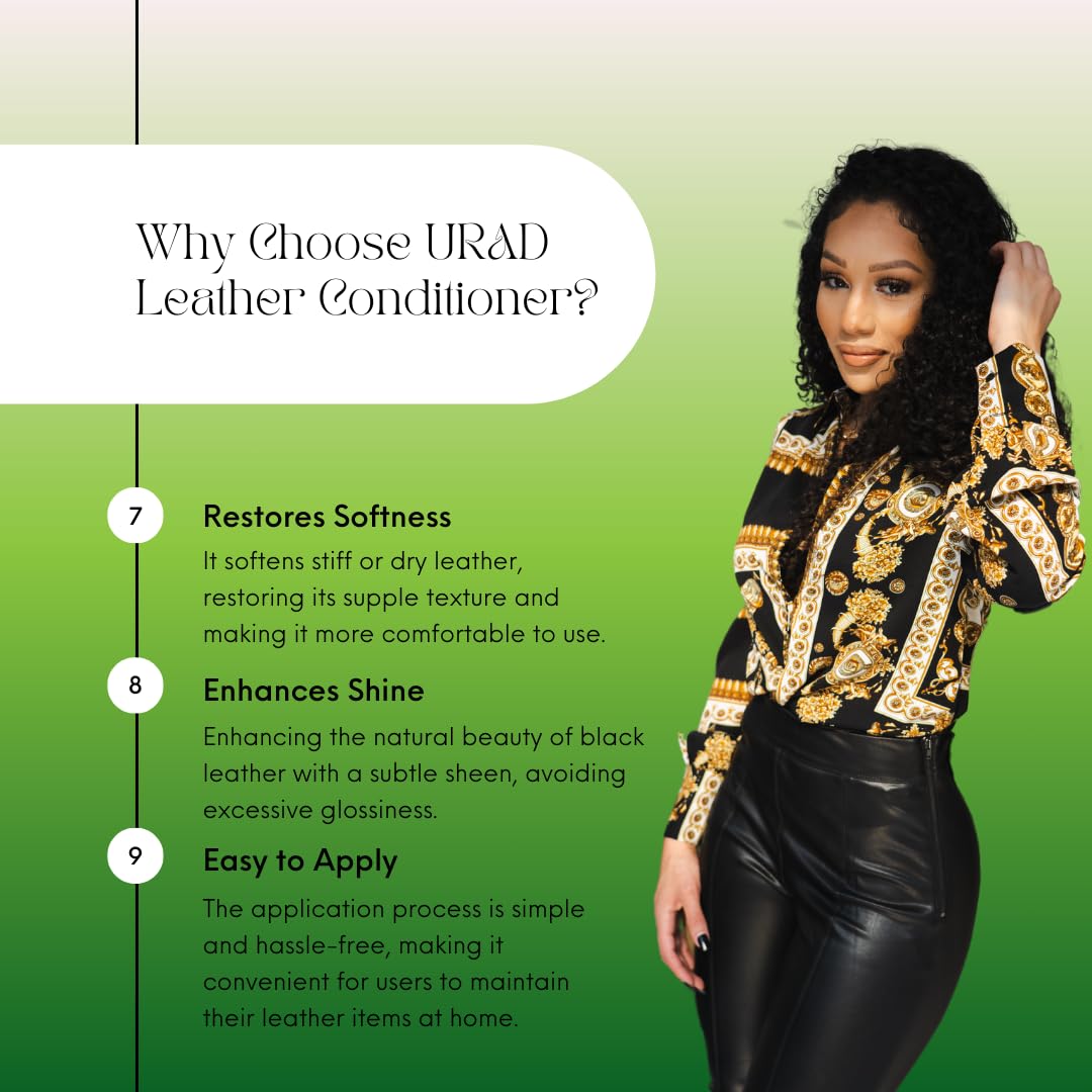 Urad Black One Step All-In-One Leather Conditioner 50Ml