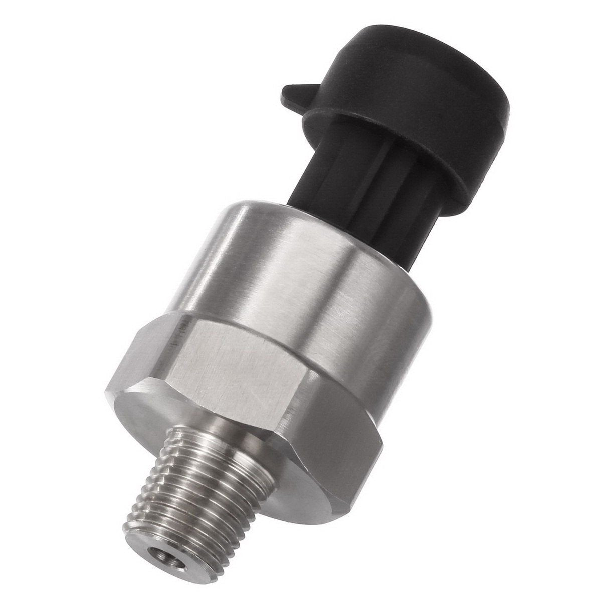 AUTEX 200 Psi Pressure Transducer Sender Sensor with Connector Harness 1/8”-27 NPT Thread Stainless Steel Fuel Pressure Sensors Compatible with Oil Fuel Air Water Diesel Gas