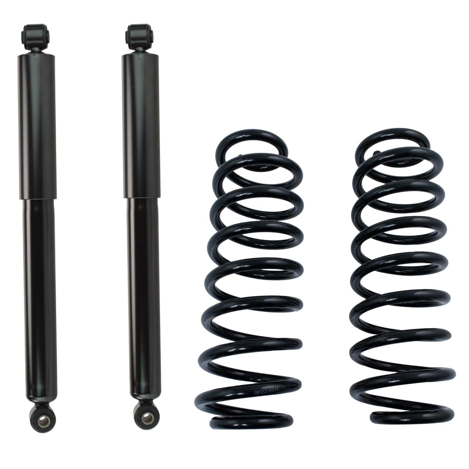 Trq Rear Coil Srings & Shock Absorber Kit For Gm Truck Suv