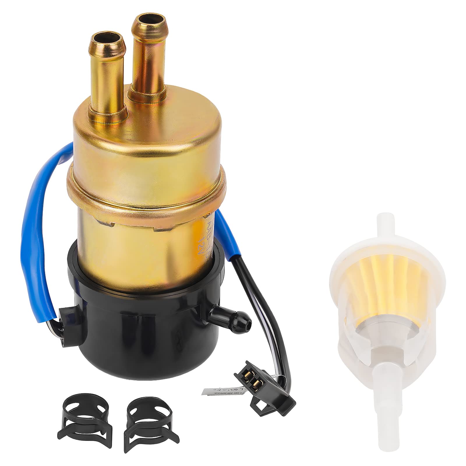 Road Passion 12V Electric Fuel Pump For Honda Shadow- 1100 / Ace 750/1100 / Aero 750/1100 / Spirit 750/1000 / Vlx 600
