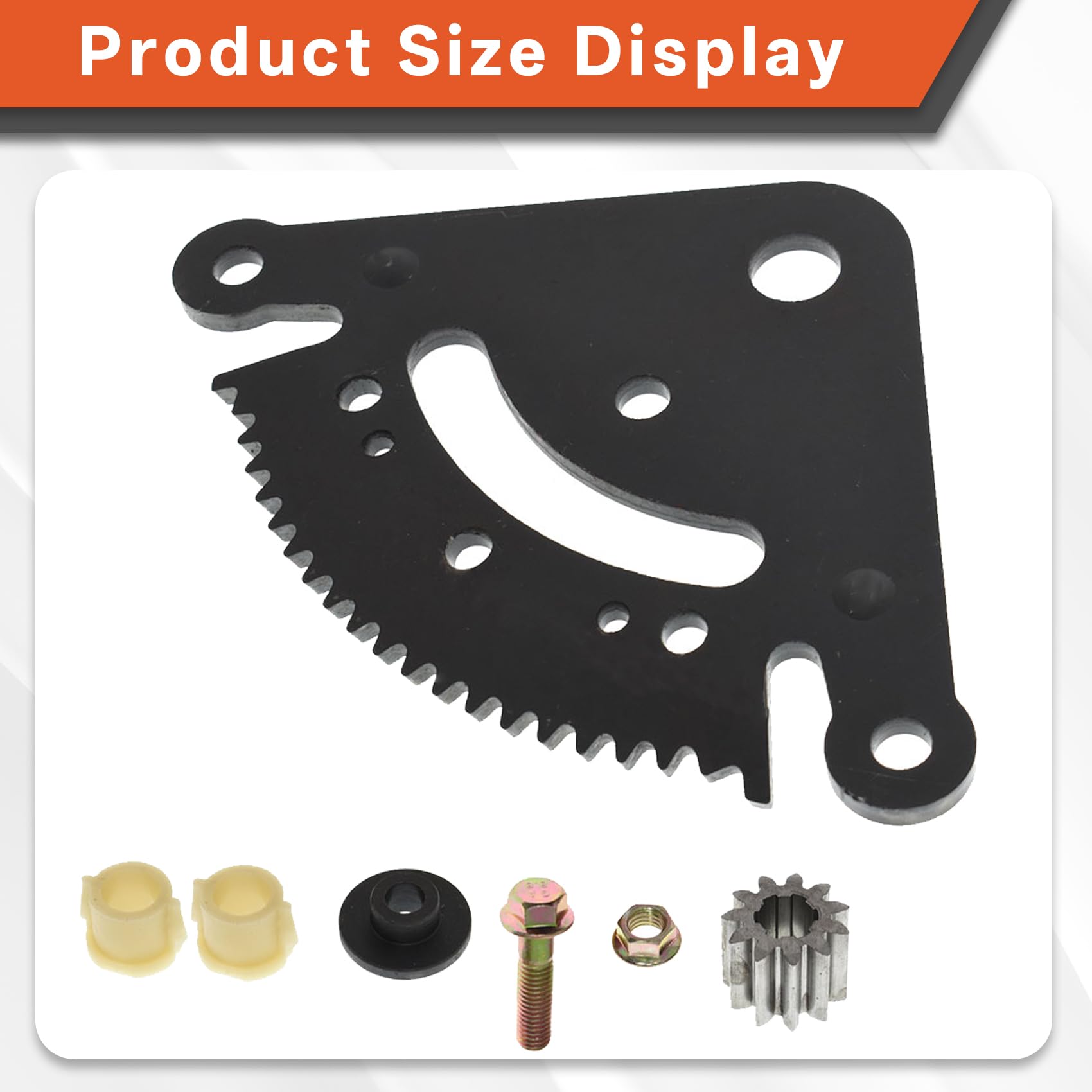 Labwork Steering Sector & Pinion Gear W/Bushings Replacement For John Deere D130 D140 D150 D160 D170 1Gxd110E